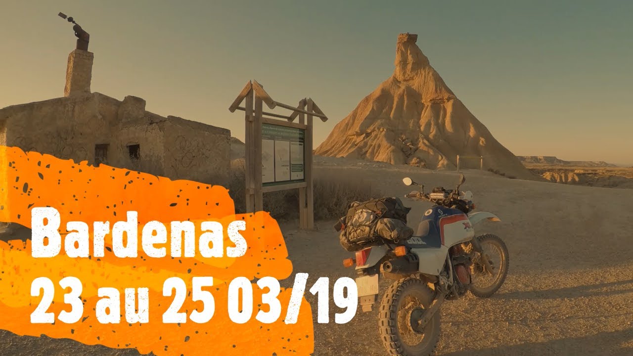 Trip moto off road Bardenas | Honda 600 XLM