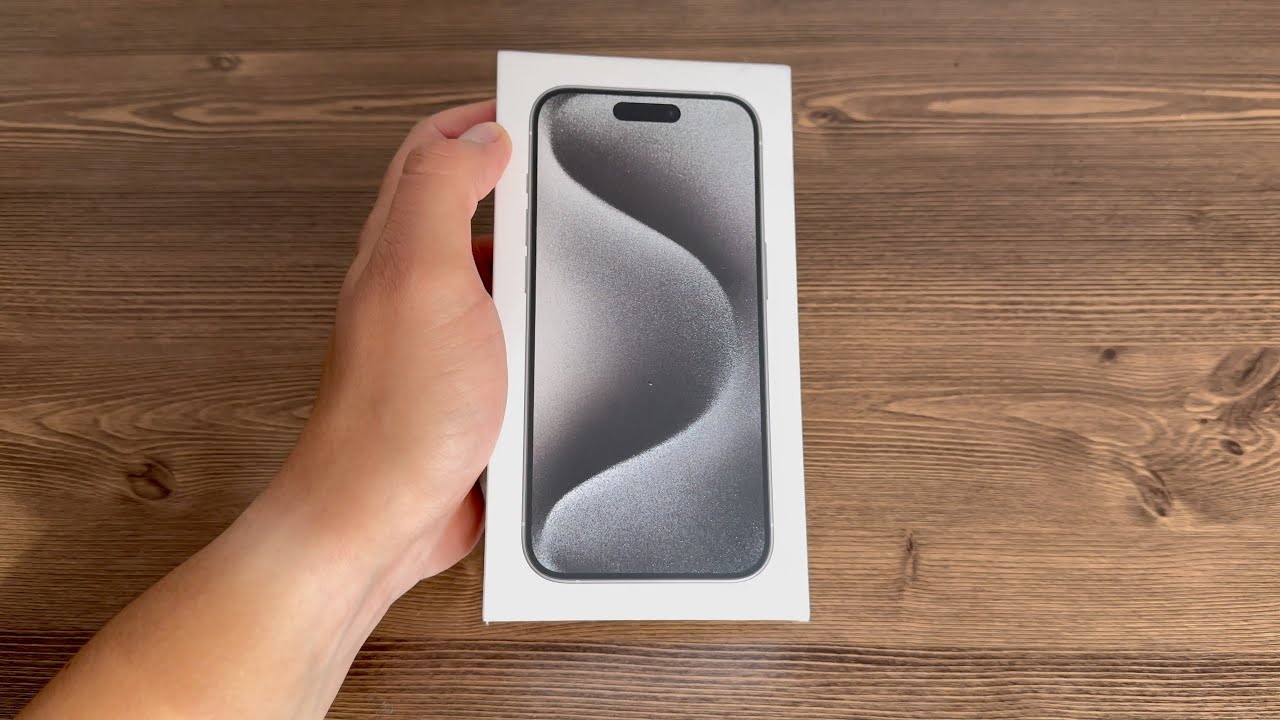 Unboxing iPhone 15 Pro :).