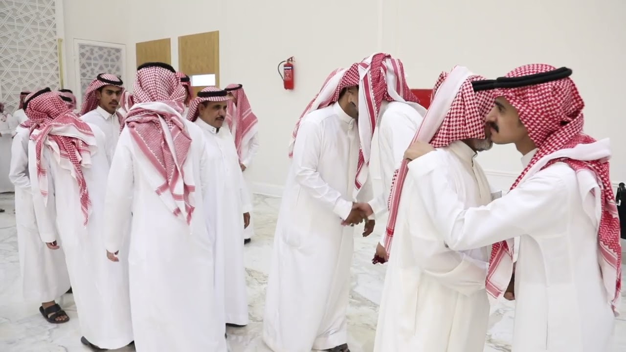 زواج الشاب /  نايف بن عوض بن حجوي العنزي