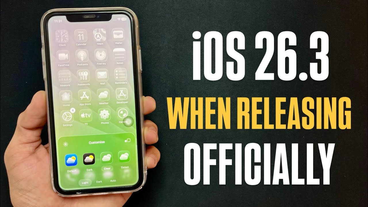iOS 26.3 Stable Version When Releasing - Official Release Date iOS 26.3