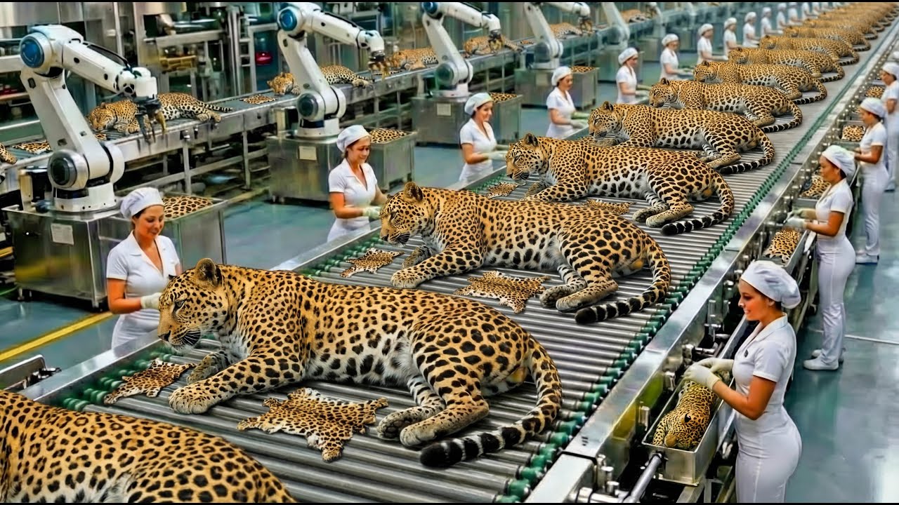 Inside a Modern Leopard Skin Processing Facility – From Raw Materials to Finished Products