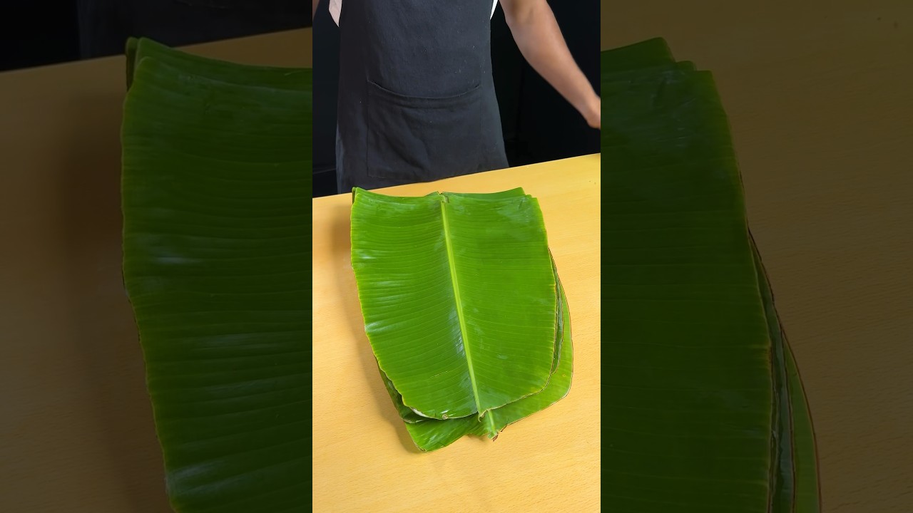 Banana leaf Halwa ( Failed 😞 recipe ) #shorts