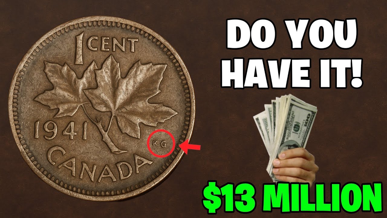Most Valuable Canada 1 Cent Old Coin | Rare Georgivs & Elizabeth Collectors Treasure!