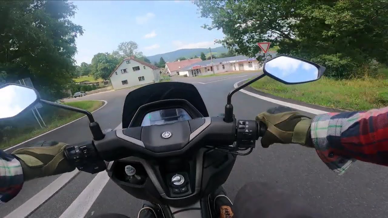 Scooter Ride: Liberec - Mnichovo Hradiště 10.8.2025 POV [Motovlog #08]