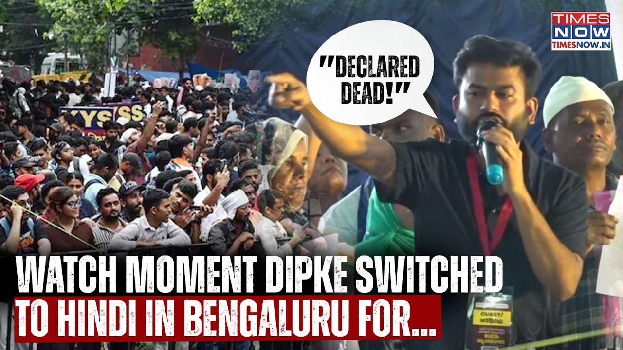 CJP's Dipke Begins Bengaluru Roar In Hindi, Sends This Big Message To Modi Before Big Delhi Protest