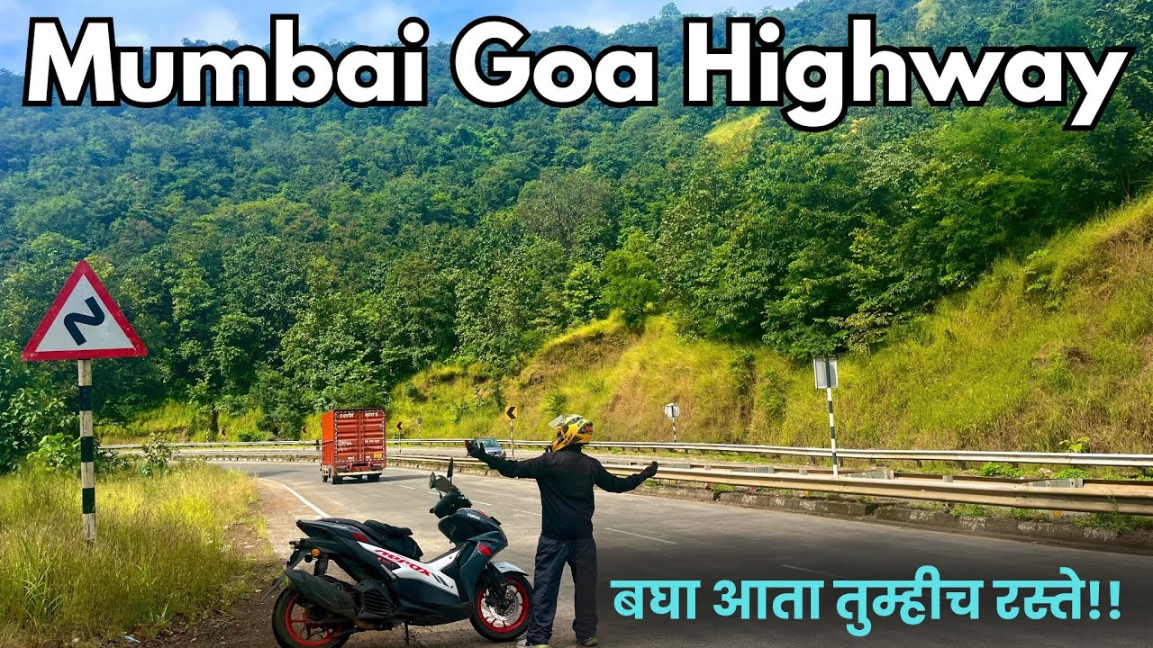 Mumbai Goa Highway Ride Ep.1 | Yamaha Aerox 155 | NH66 | Hota Tasa Zala! 😥 | Check Full Video