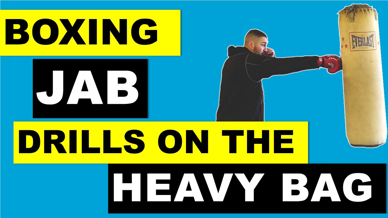 Boxing Jab Drills on the Heavy Bag