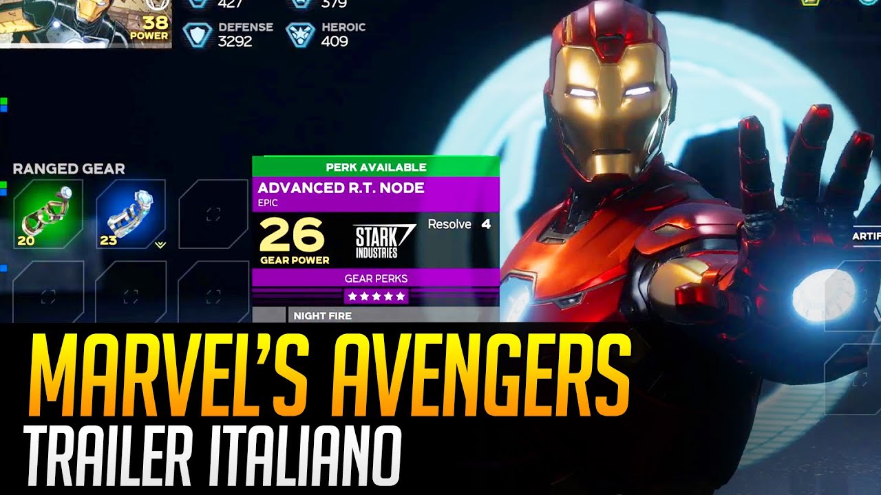 Marvel's Avengers: Trailer Italiano (Gameplay, Costumi e Poteri)
