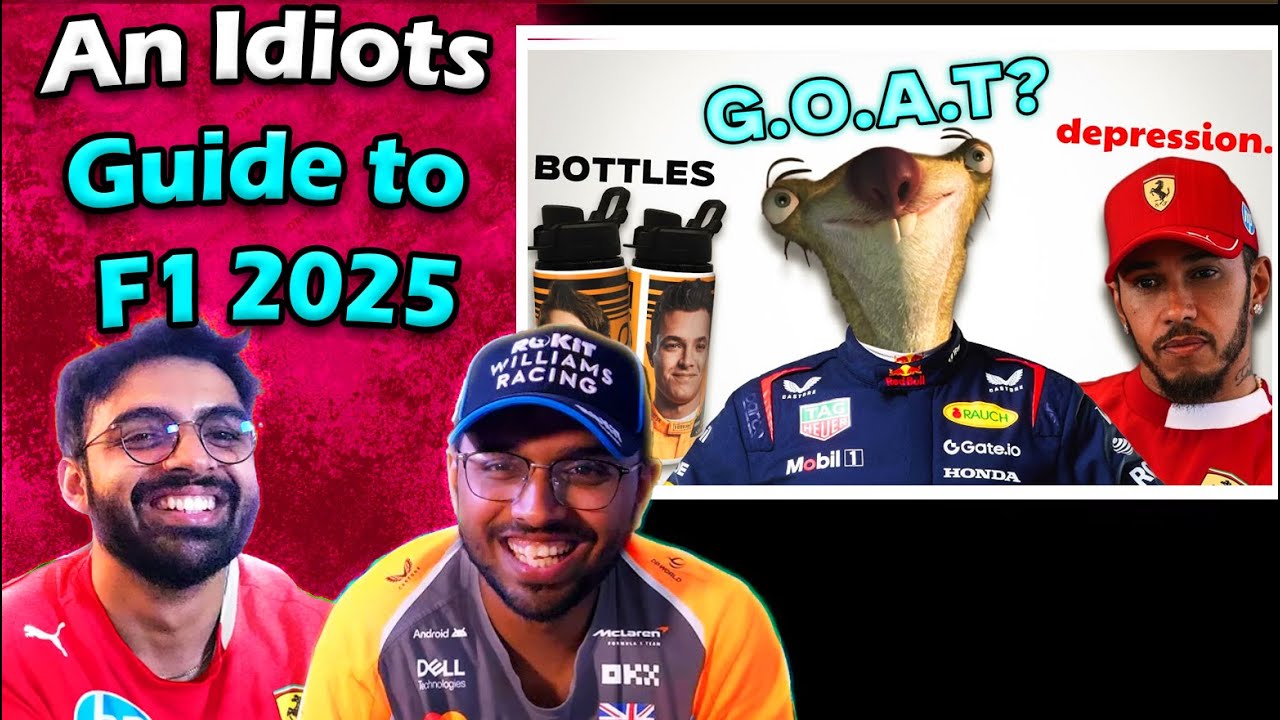 An Idiots Guide to F1 2025 - INDIANS REACT @DanNoSkill #F1 #Formula1 #F1Reaction #ReactionVideo
