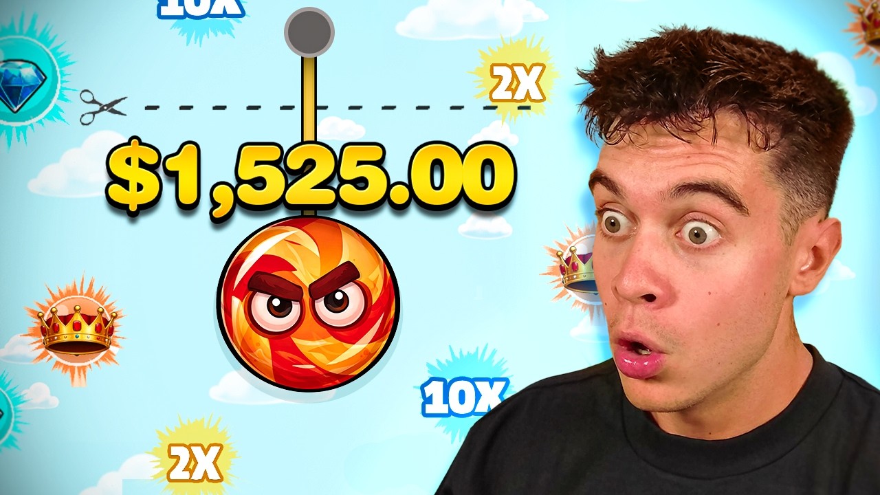 I TRIED THE VIRAL BALL DROP GAME!