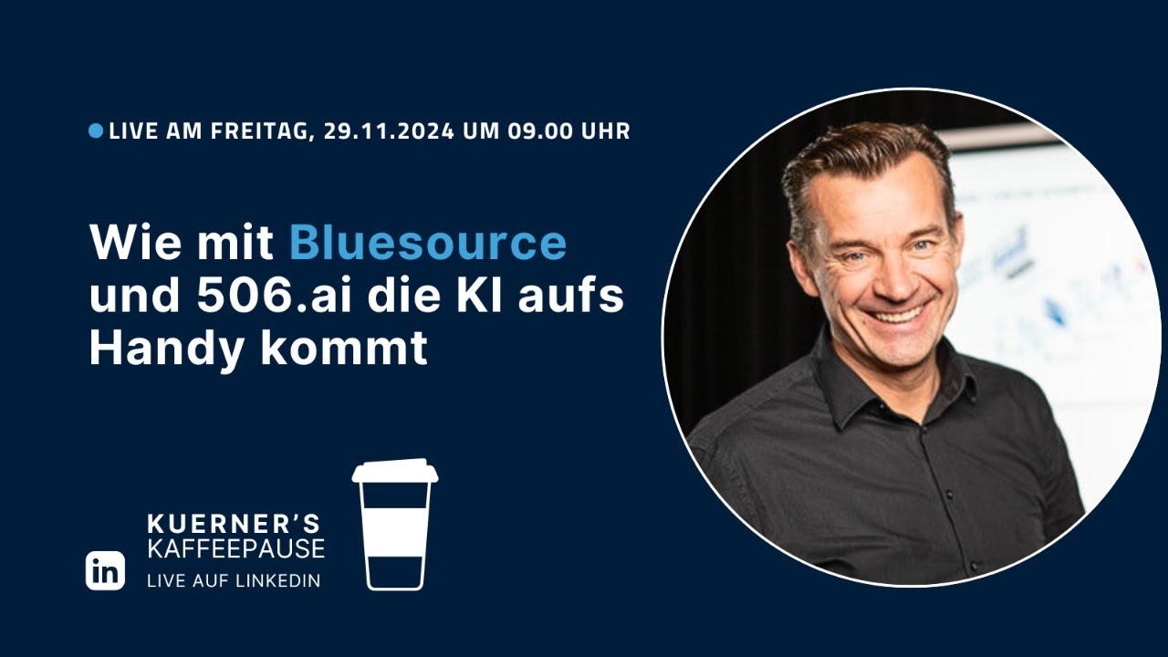 Wie mit Bluesource und 506.ai die KI aufs Handy kommt