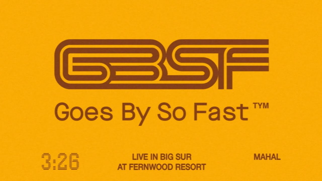 Toro y Moi - Goes By So Fast (Live from Big Sur)