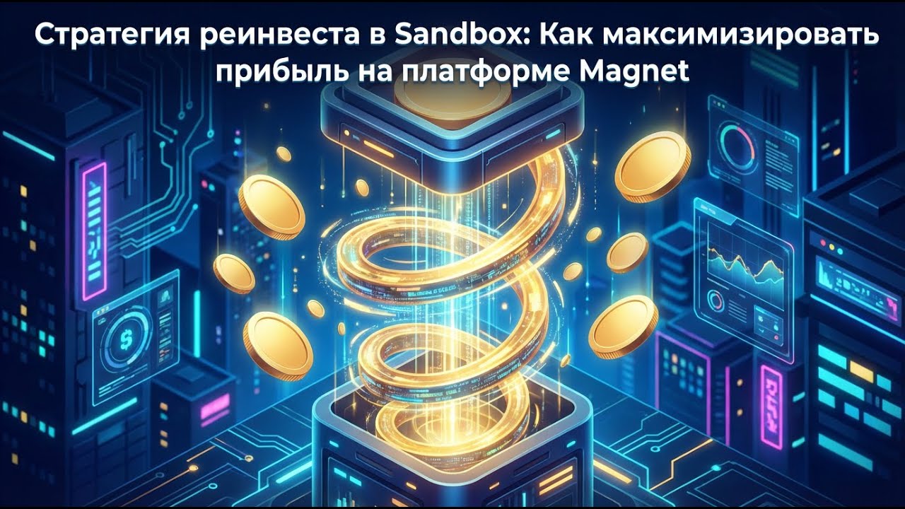 Стратегия реинвеста в Sandbox Как максимизировать прибыль на платформе Magnet #magnet #cryptomagnet