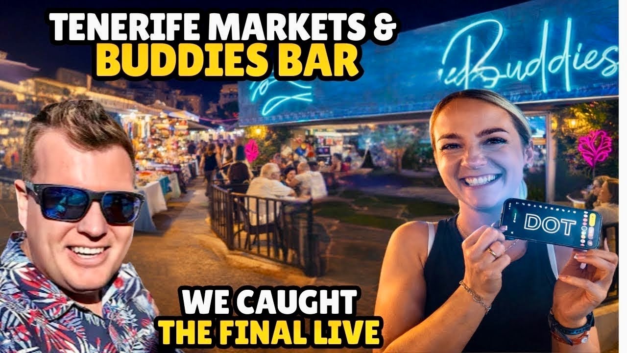 We caught Knightstrider's FINAL LIVE pre Buddies Refurb | Los Christianos Markets