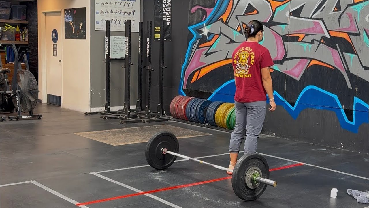 NCC 2026 Online Qualifier RX women’s Barbell Chipper 