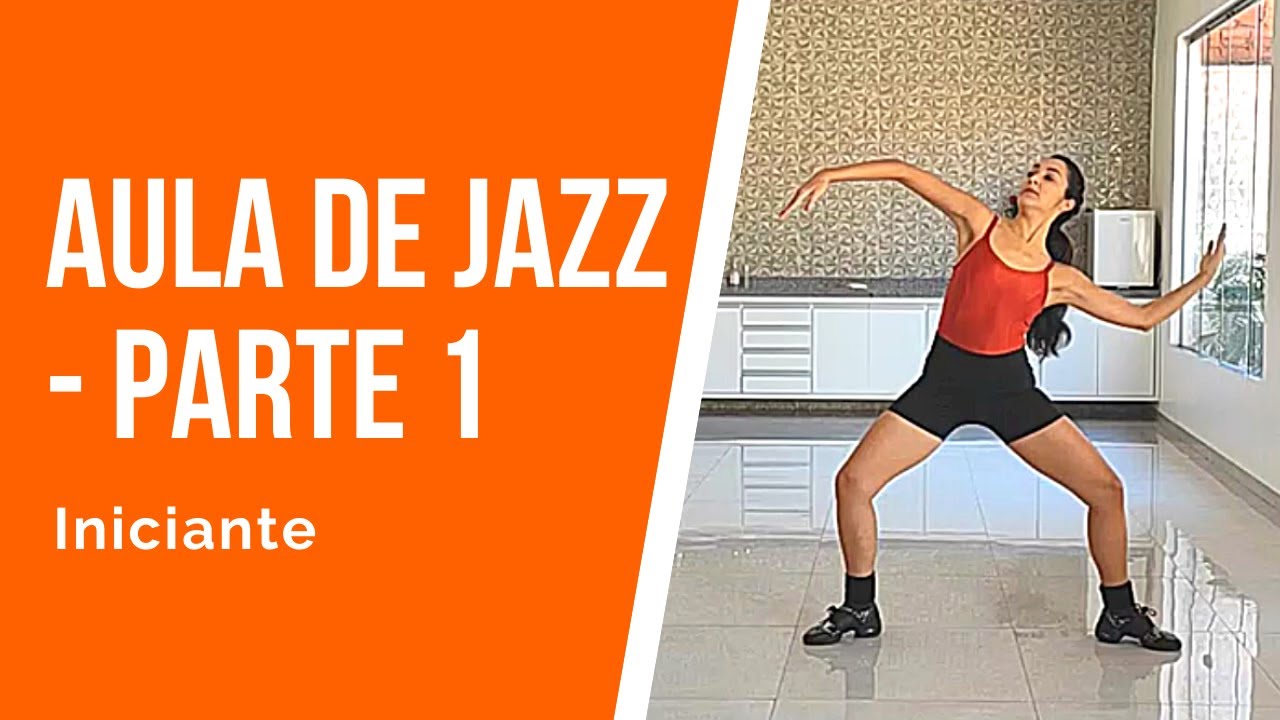 AULA DE JAZZ INICIANTE - Parte 1 | Sequência de Tendus, Grand Pliés, Braços do Jazz
