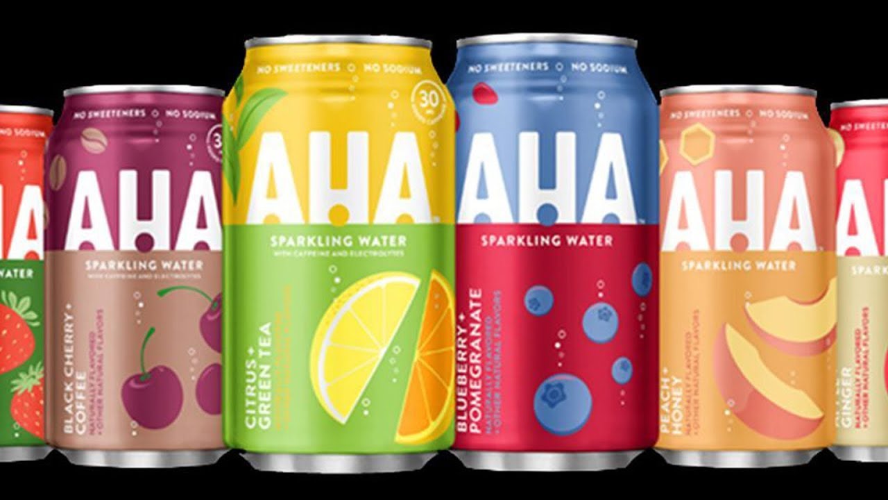 Coca-Cola Taking on La Croix With New CAFFEINATED Sparkling Water 'AHA'