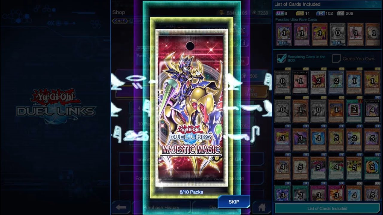 Majestic Magic Box Gacha x4 (October 2024) - Yu-Gi-Oh! DUEL LINKS