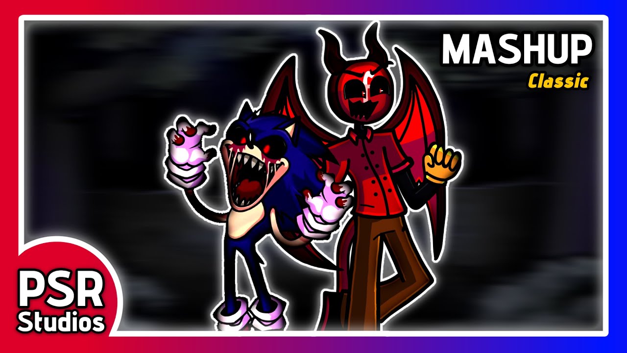 [FNF Mix] Unstoppable Demonic ~ (You Can't Run + Stygiophobia Classic Mix)