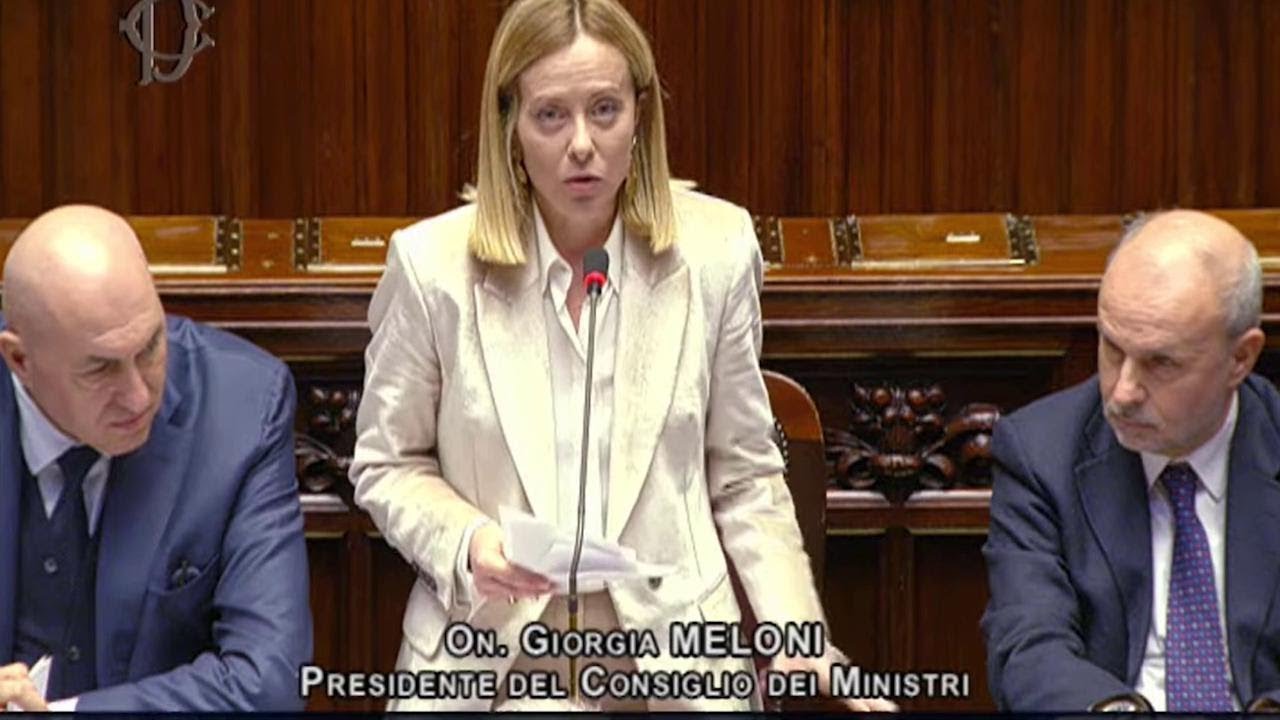 MELONI cita alla CAMERA il Manifesto di VENTOTENE: 