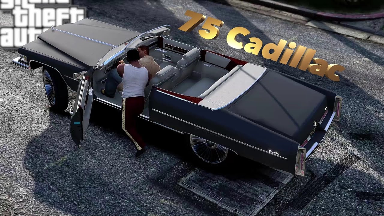 GTA 5 - REAL STREET HUSTLER - ROBBED DA VAGOS FOR A 75 DROP TOP CADILLAC #17