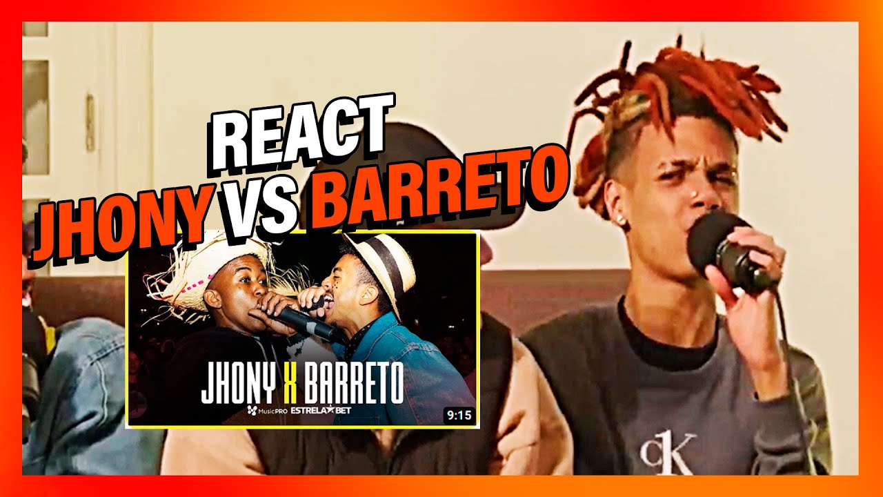 REACT BARRETO VS JHONY BDA 329 | ALDEIA CAST 