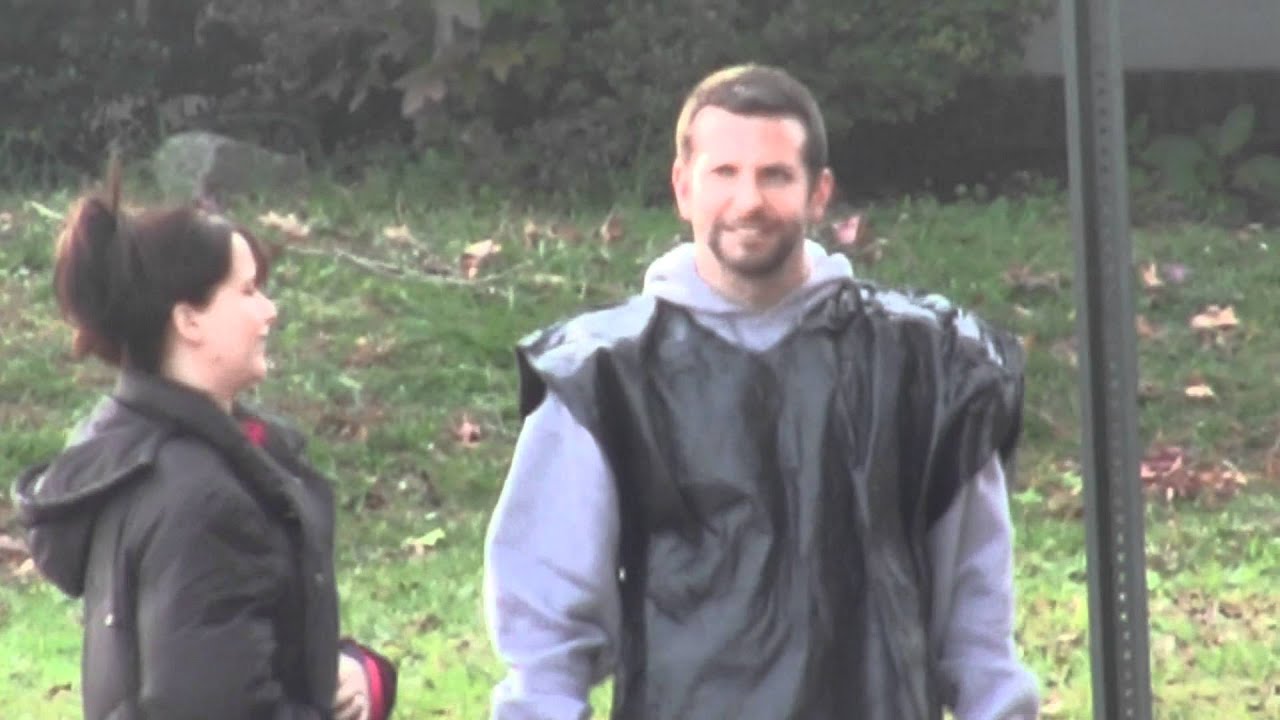 Bradley Cooper and Jennifer Lawrence Filming The Silver Linings Playbook