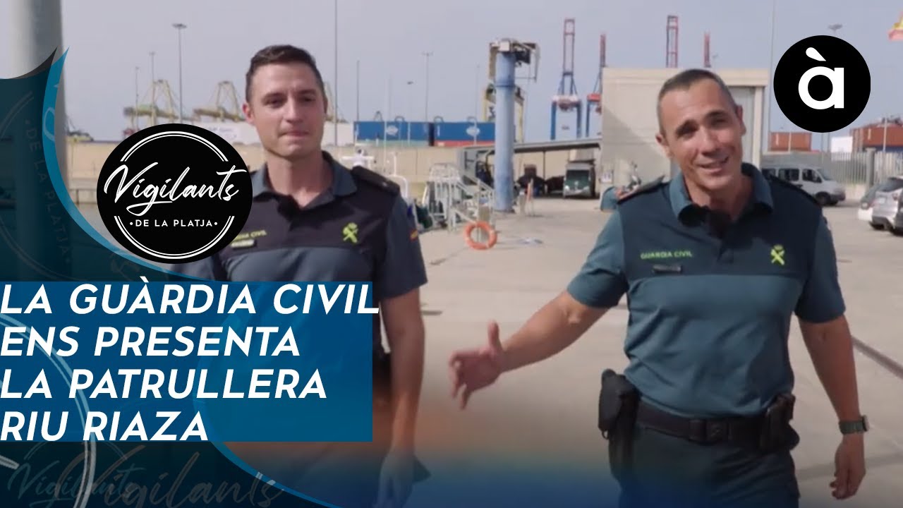 La Guàrdia Civil ens presenta la patrullera riu Riaza - Vigilants de la platja
