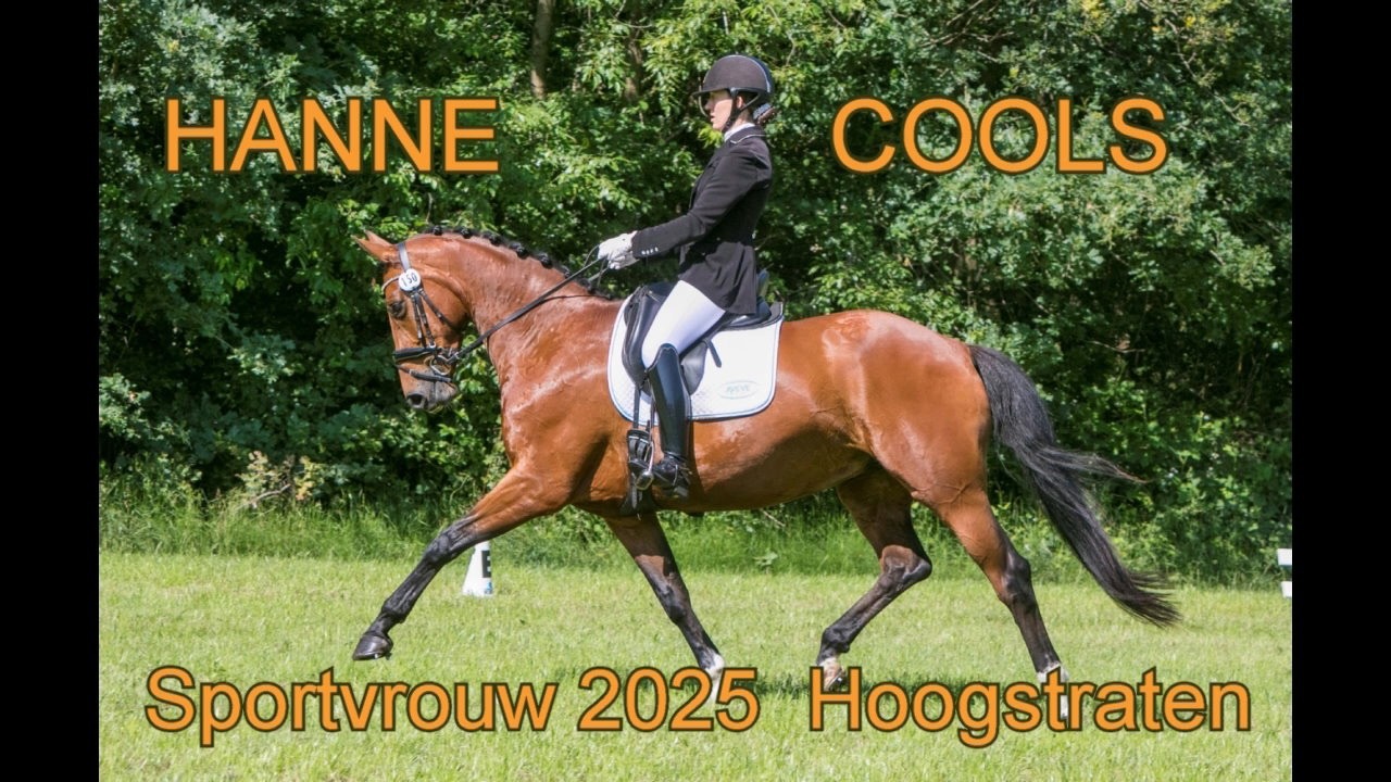 Hanne Cools is Sportvrouw 2025 in Hoogstraten