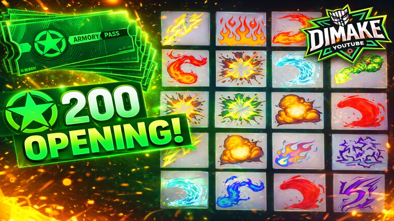 Opening 200 Armory Stars In CS2 !!! + Giveaway