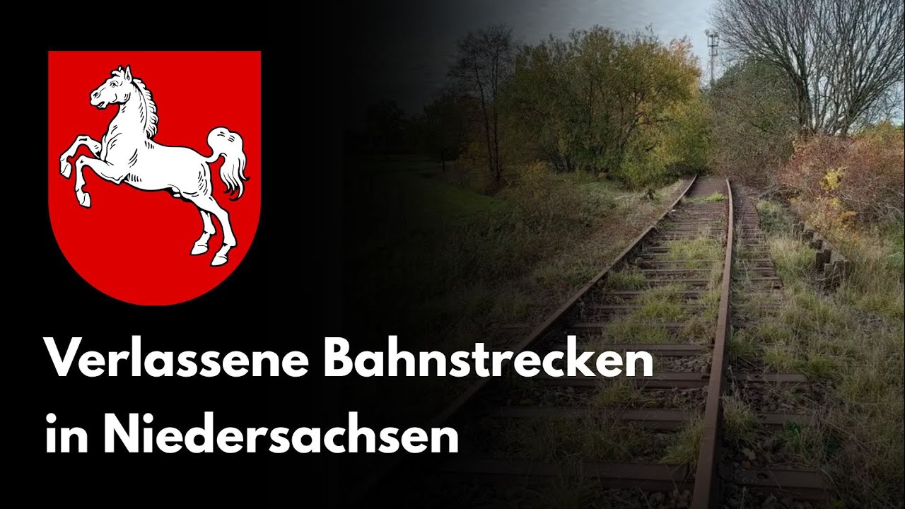 3 verlassene Bahnstrecken in Niedersachen 