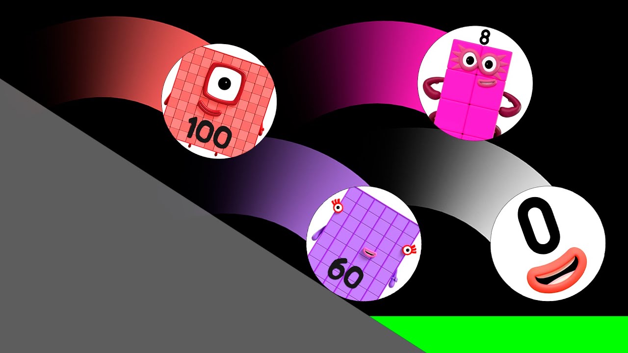 🎯 THE SHOCKING WINNER! ALL LEARNINGBLOCKS Marble Race Algodoo! Alphablocks vs Numberblocks Marbles