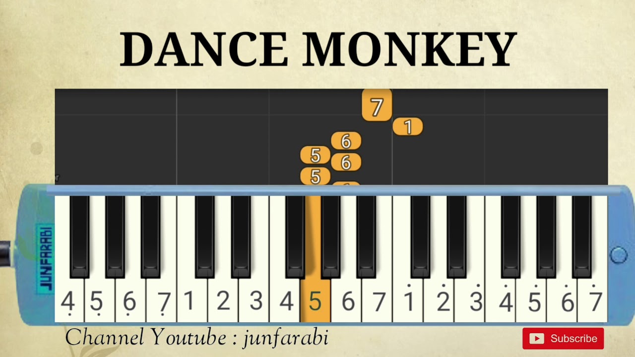 not pianika dance monkey