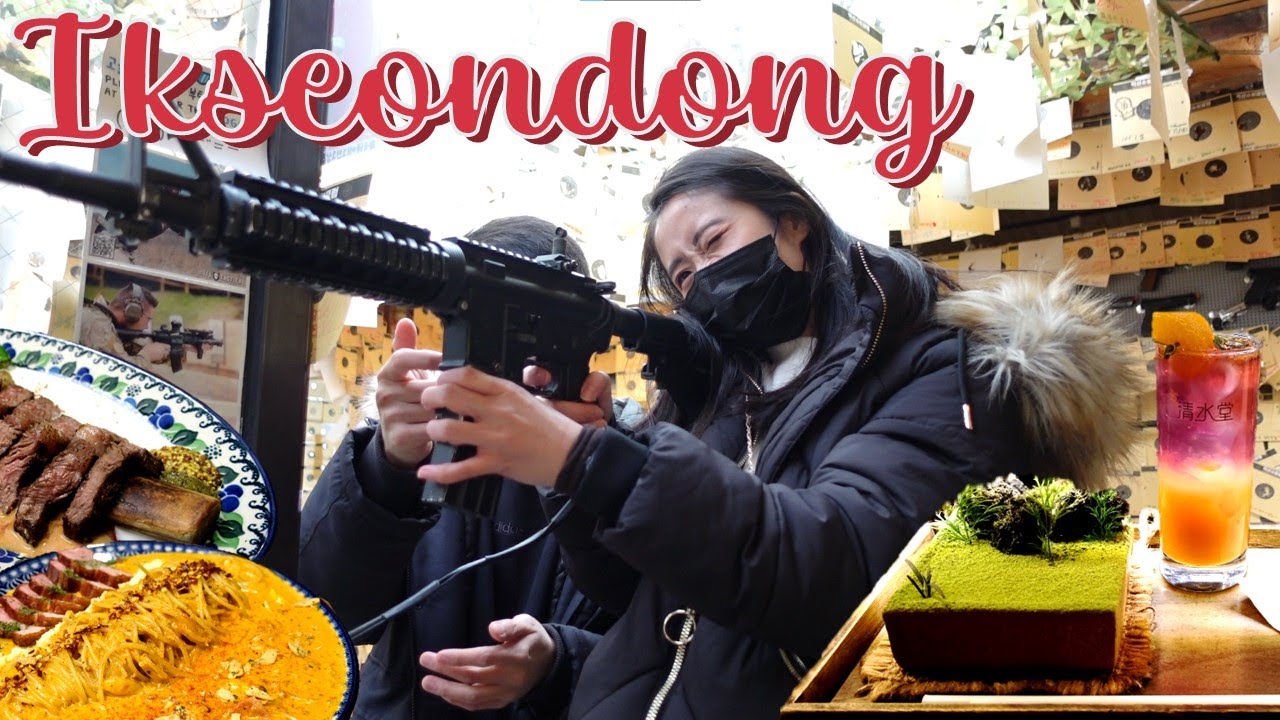 FUN DATE IN SEOUL! | Top Cafes and Shooting Club in Ikseon-dong