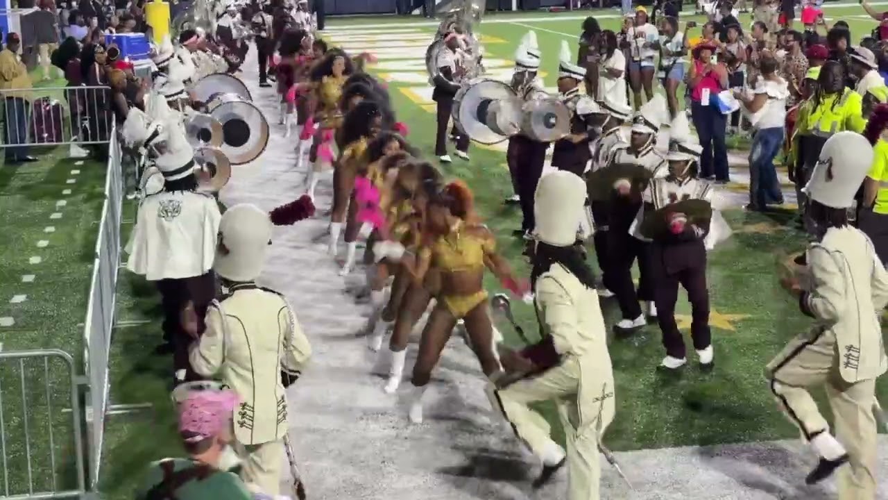 Morehouse College Marching Band ft. Mahogany n Motion “March Out” vs Tuskegee 2025