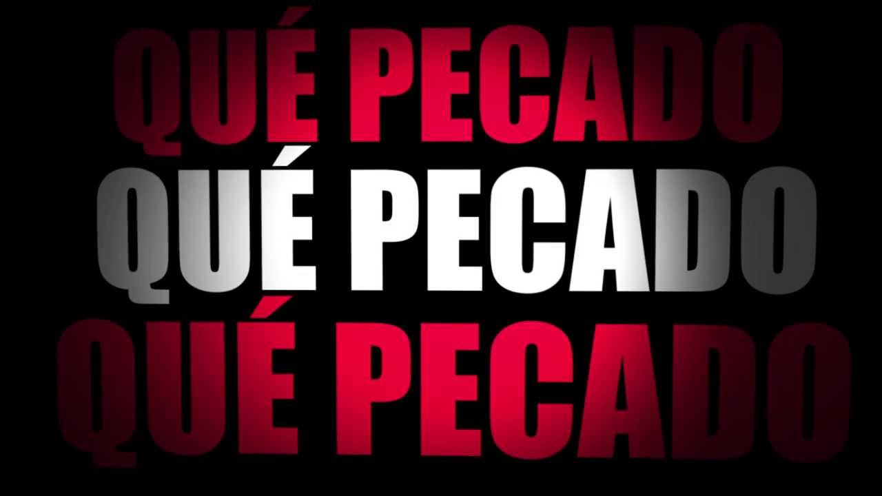 Latin Fresh - Que Pecado (Lyrics Video)