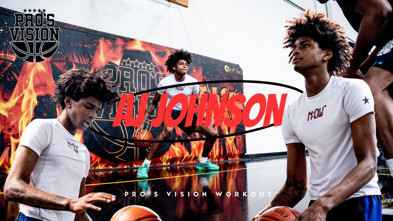 AJ Johnson is a STAR! ⭐️ Full Workout with Pro’s Vision!!! 🏁