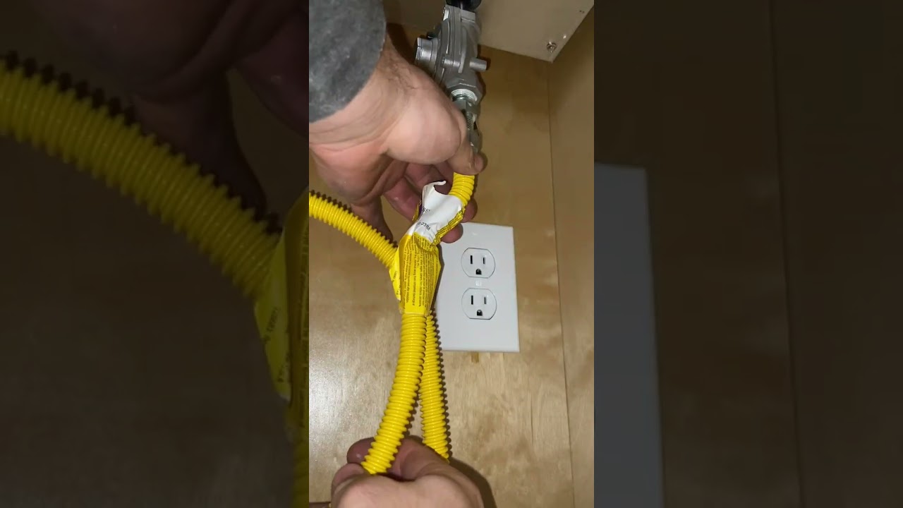 Installing Gas Line for Stove Top. Satisfying Plumbing ASMR 
