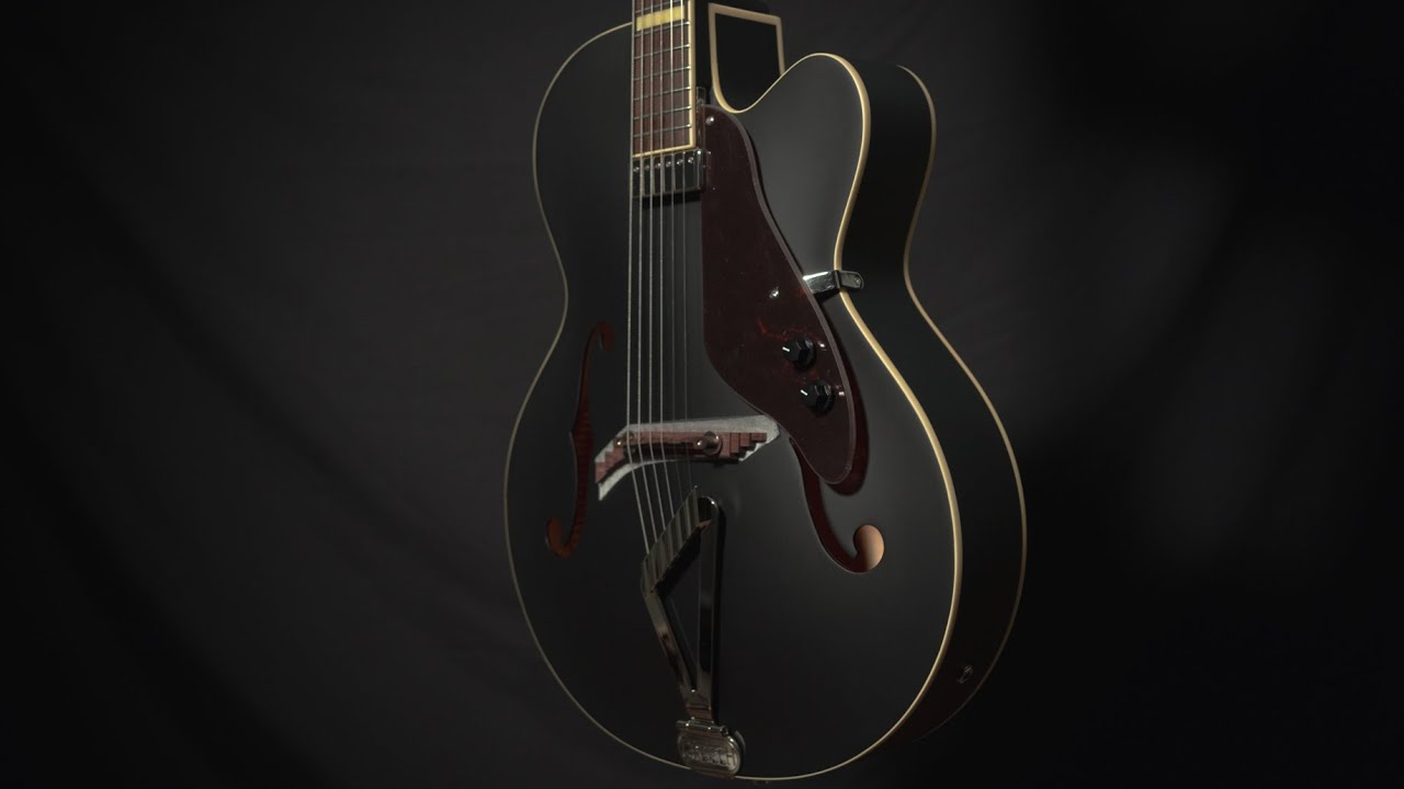 Gretsch G100BKCE Synchromatic Archtop Cutaway | Flat Black