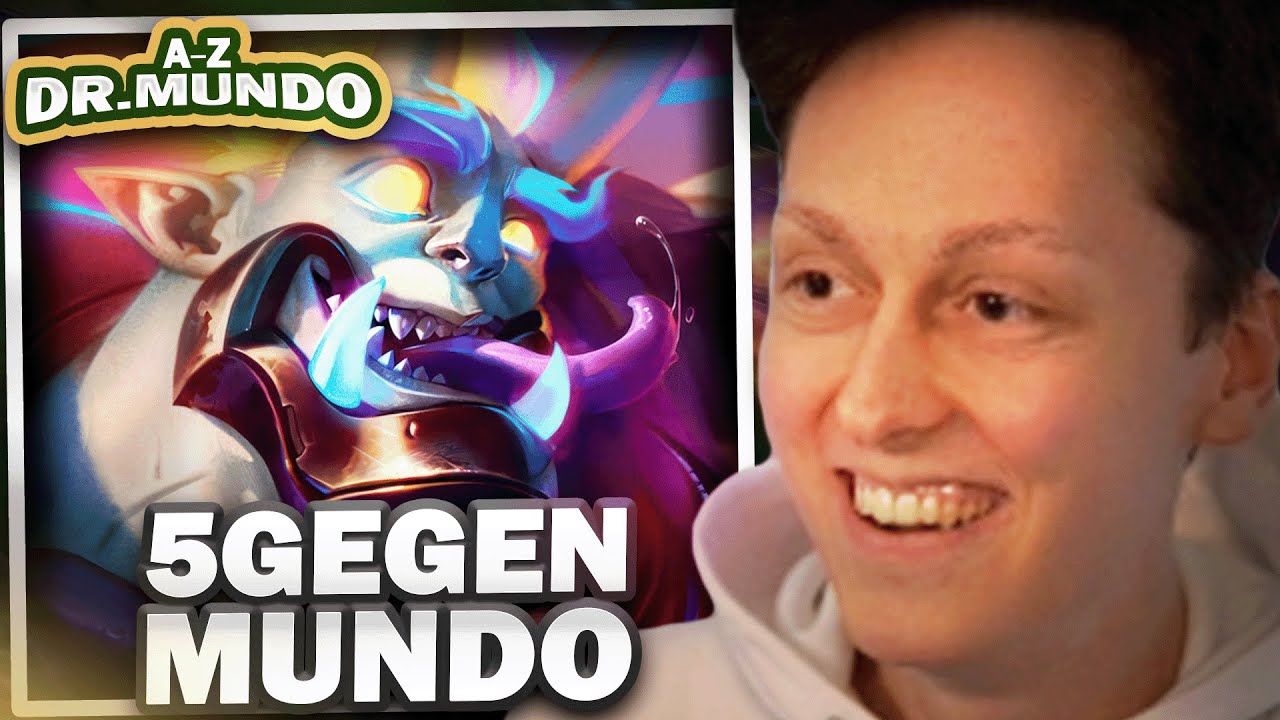 1v5 in ENEMY BASE mit DR.MUNDO
