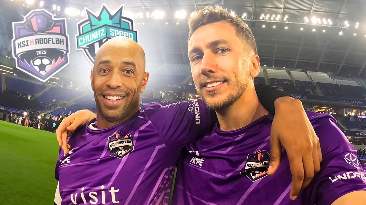 I PLAYED IN A CHARITY MATCH WITH THIERRY HENRY!
