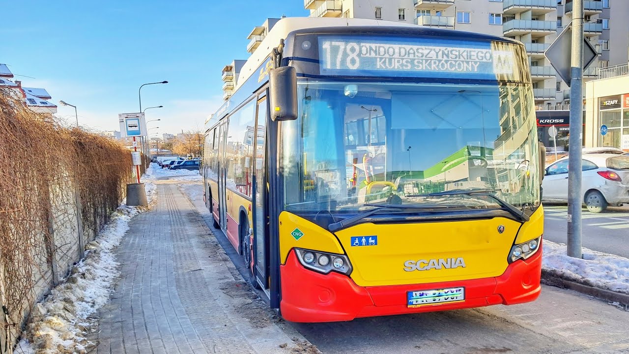 WARSZAWA 178 BUS: RONDO DASZYNSKIEGO - SKOROSZE - RONDO DASZYNSKIEGO 