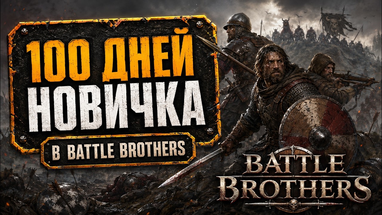 100 ДНЕЙ НОВИЧКА В BATTLE BROTHERS