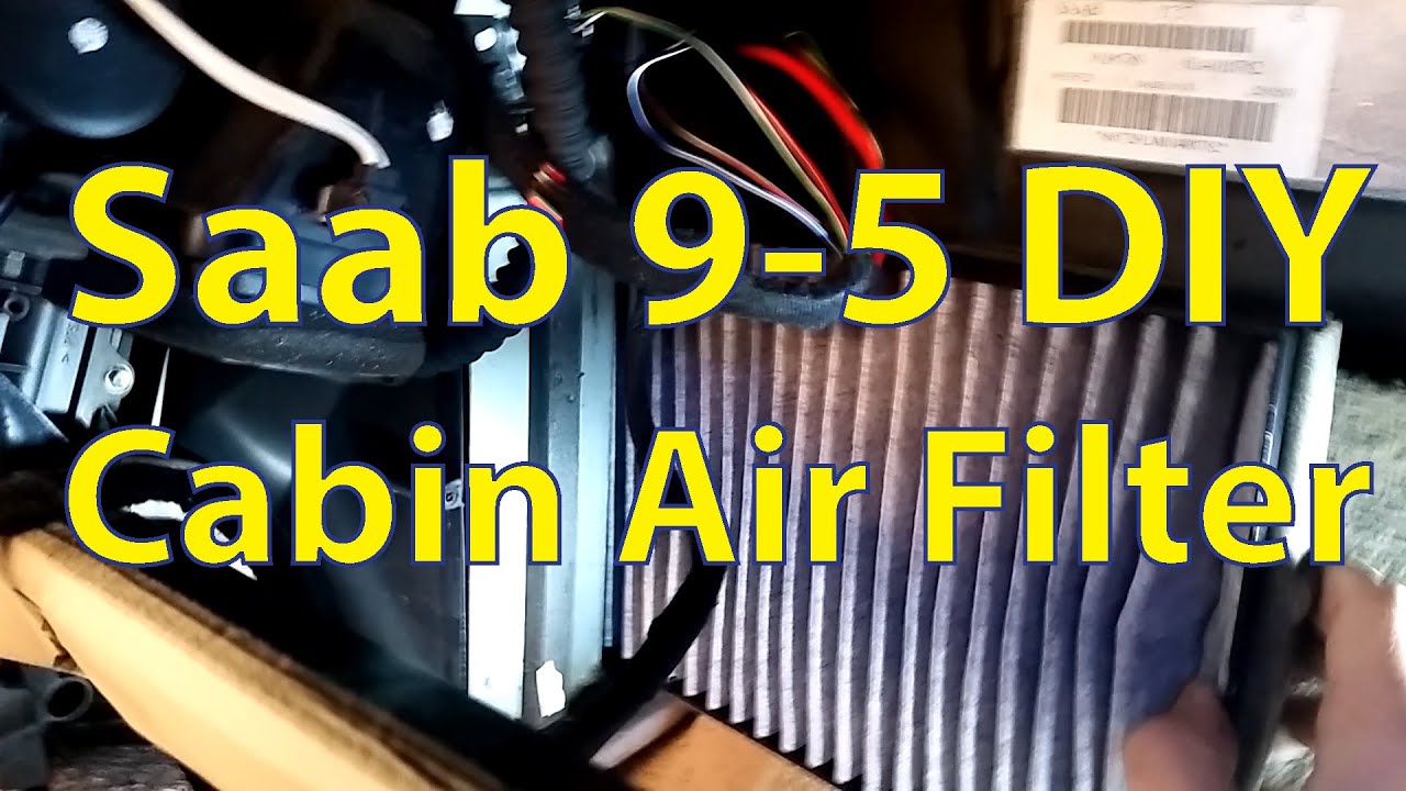 Saab 9-5 DIY: Changing the Cabin Air Filter - Trionic Seven