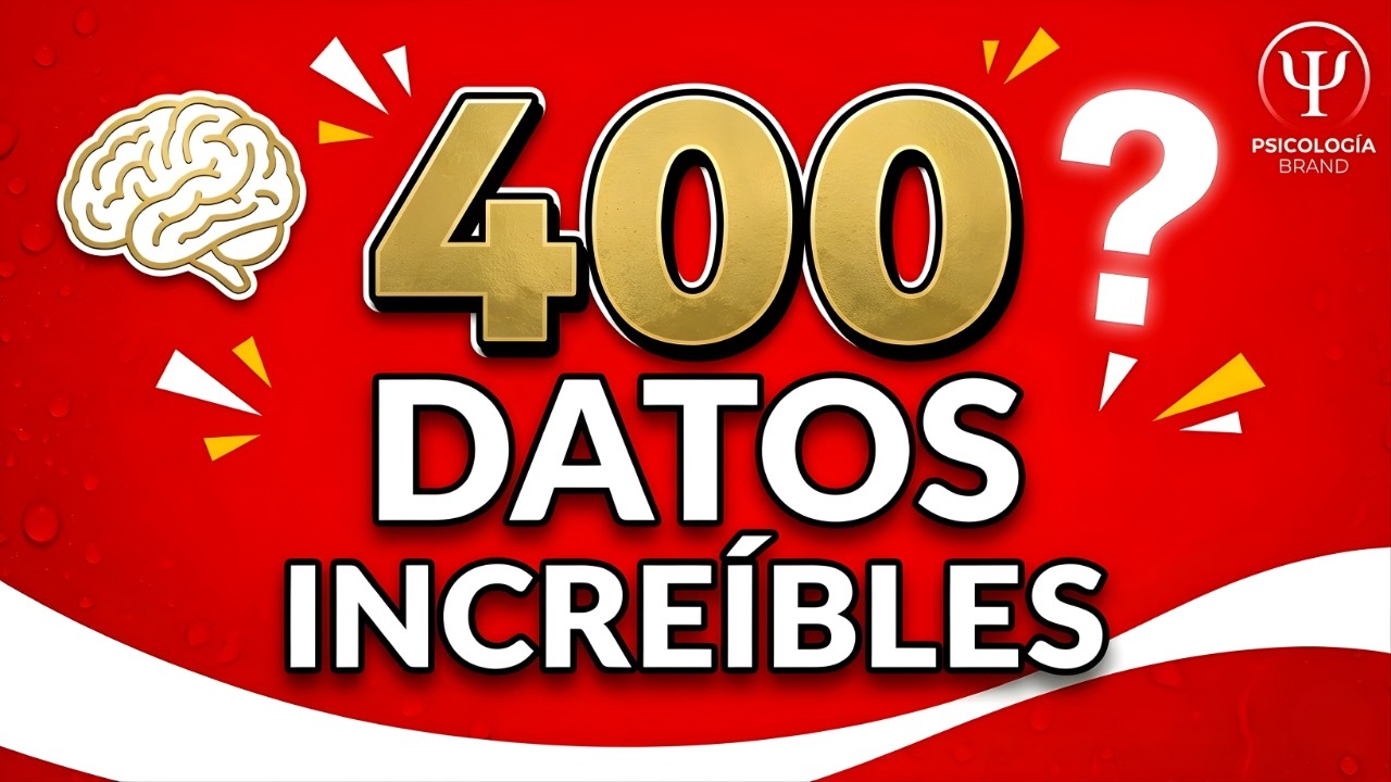 🧠 400 Datos y Mitos del Cerebro que Te Sorprenderán 🤯 | 1 Hora