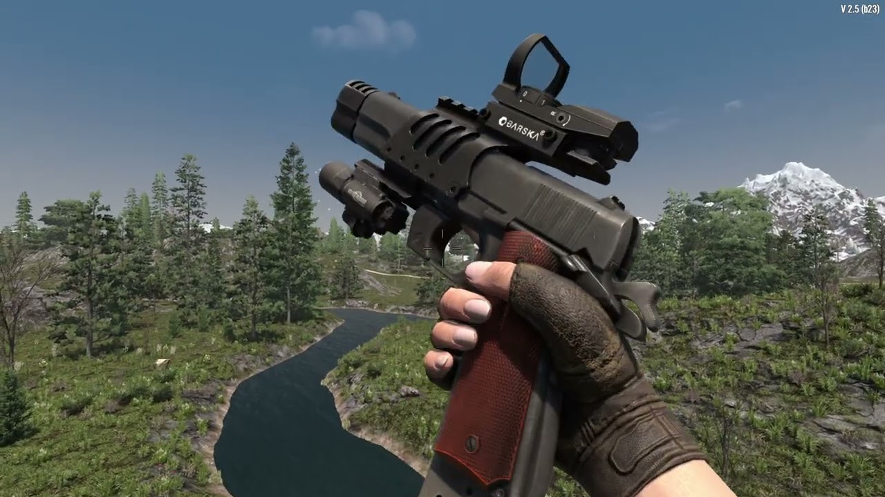 7DTD MOD Colt M1911 Custom Animation DEMO