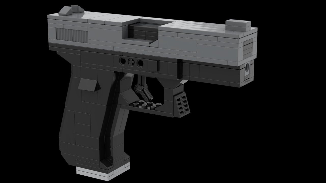 Пошаговое руководство по сборке LEGO Glock 19 | Оружие Джима LEGO