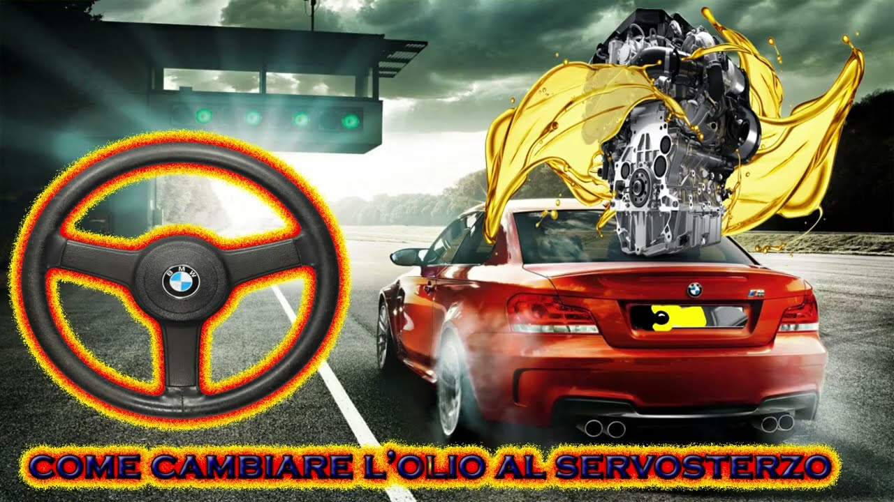 COME CAMBIARE L'OLIO AL SERVOSTERZO