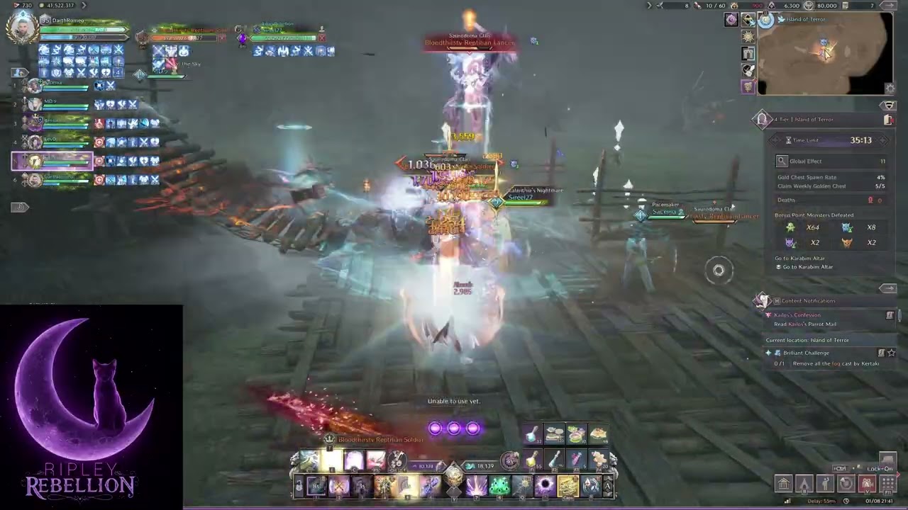 Throne and Liberty T4 Island of Terror Clear DPS POV