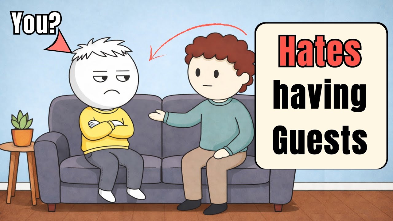 Psychology of people who HATE guests